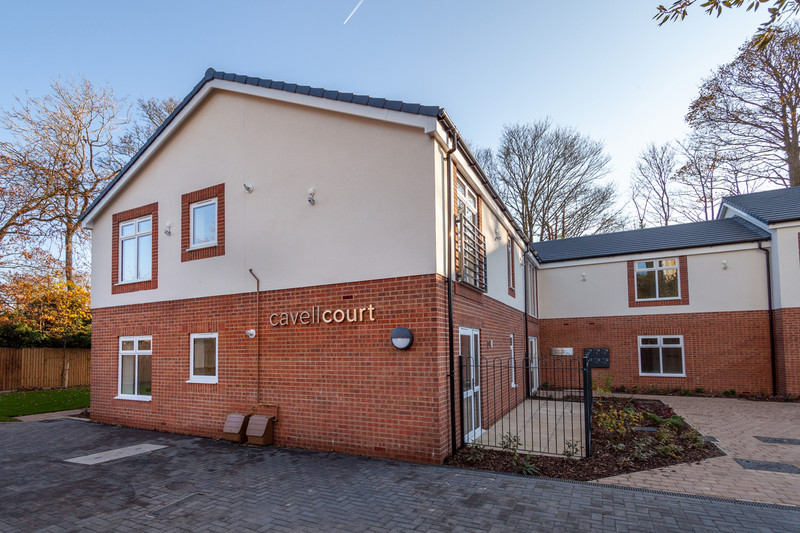 Cavell Court is an exclusive luxury development of two bedroom properties for the over-50s superbly situated set back from the public highway.