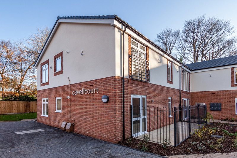 Cavell Court is an exclusive luxury development of two bedroom properties for the over-50s superbly situated set back from the public highway.
