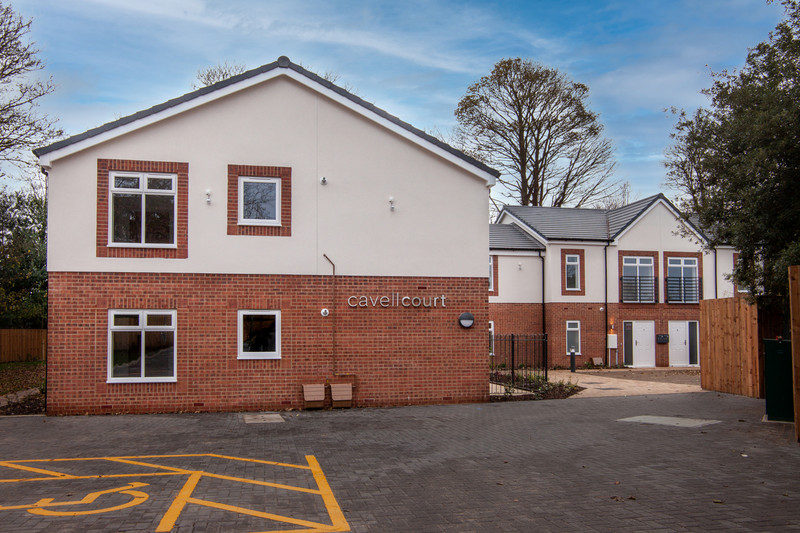 Cavell Court is an exclusive luxury development of two bedroom properties for the over-50s superbly situated set back from the public highway.