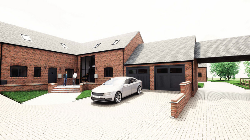 Plot 6 Is a brand new four bedroom semi-detached barn style, two storey luxury home offering versatile accommodation, three ensuites and a double garage. The gross internal area is 1,750sq.ft.