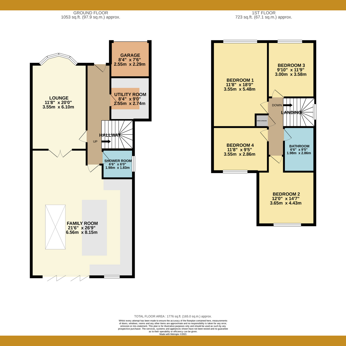 Floorplan 1 of Lea Road, Benfleet, SS7