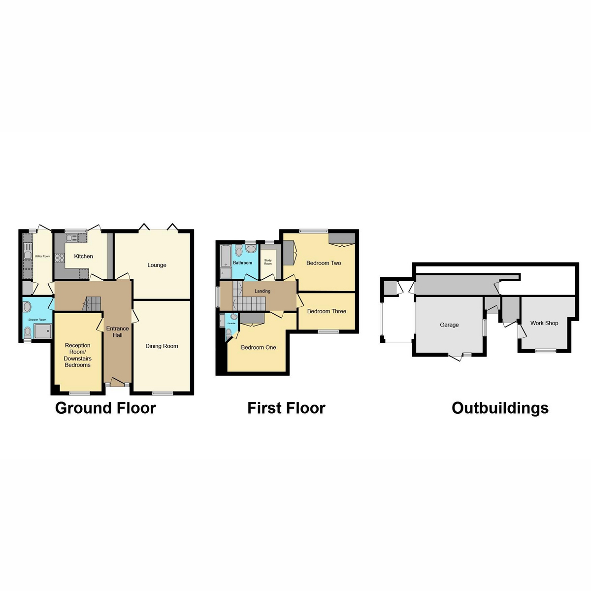 Floorplan 1 of Hawkwell Park Drive, Hockley, SS5