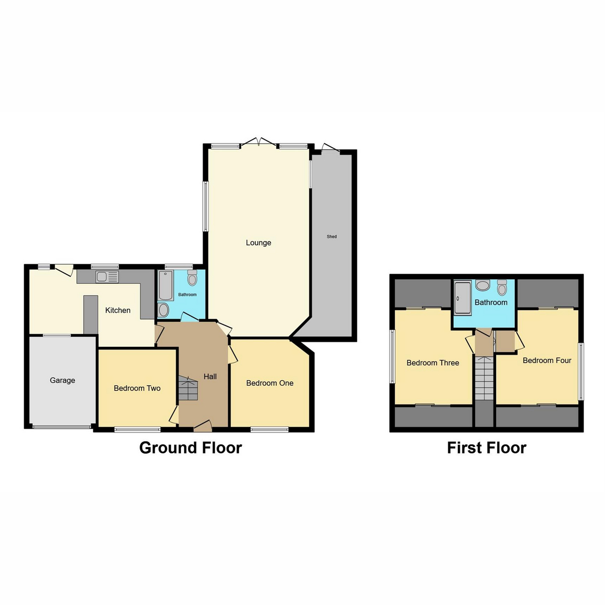 Floorplan 1 of Grosvenor Road, Benfleet, SS7