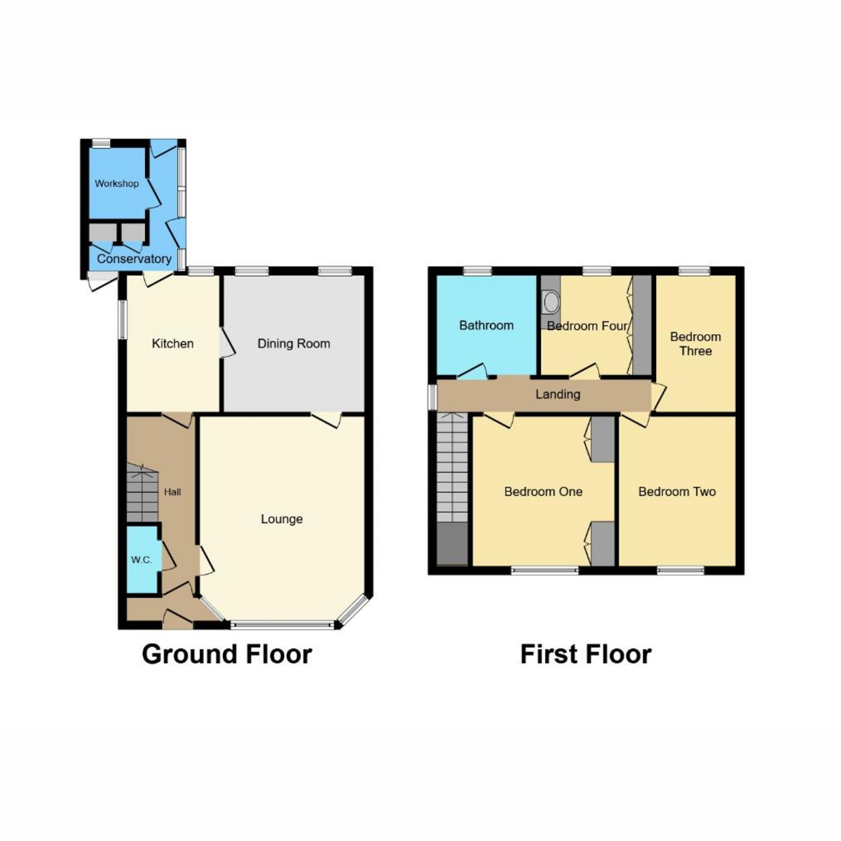 Floorplan 1 of Norwich Avenue, Southend-on-sea, SS2