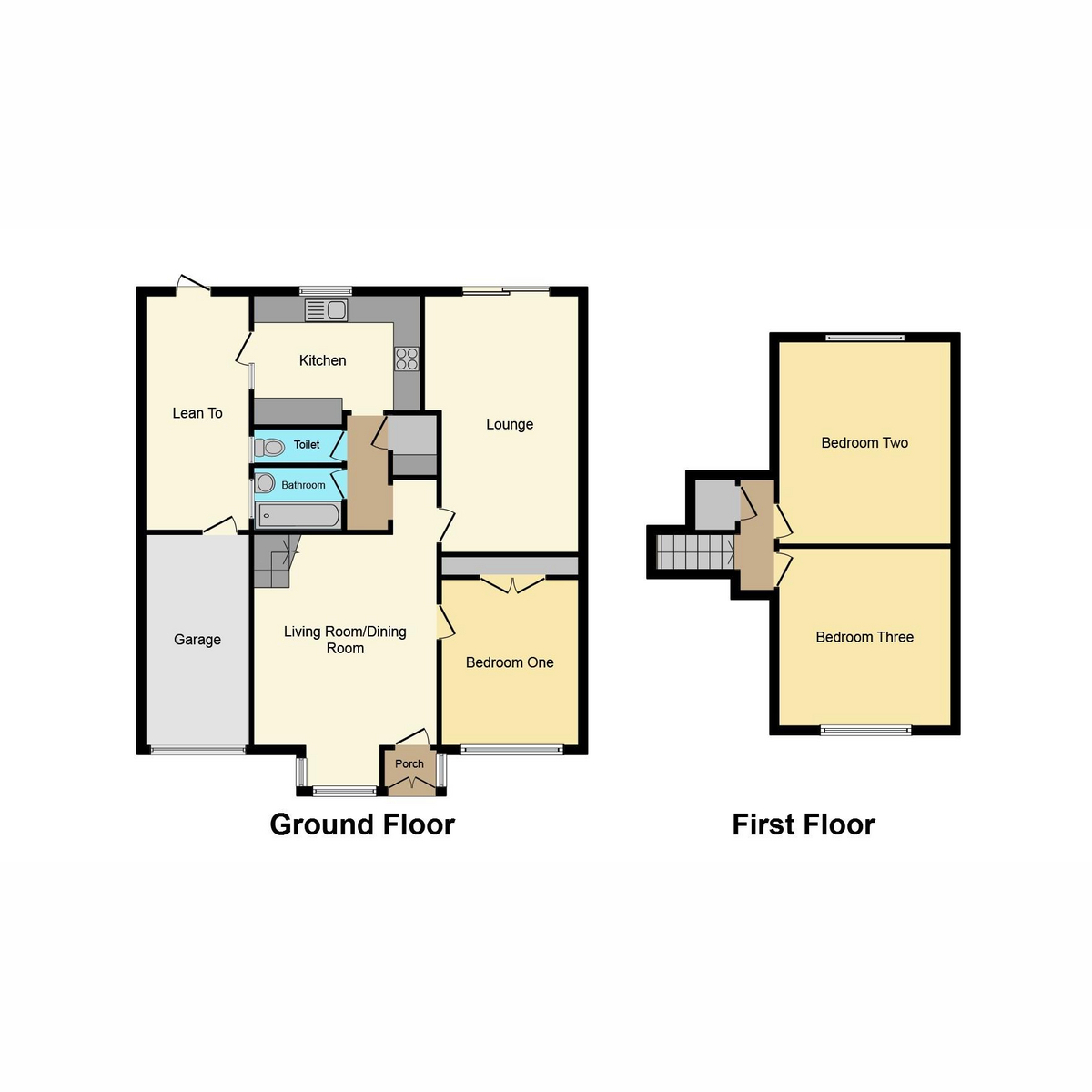 Floorplan 1 of Watson Close, Southend-on-sea, SS3
