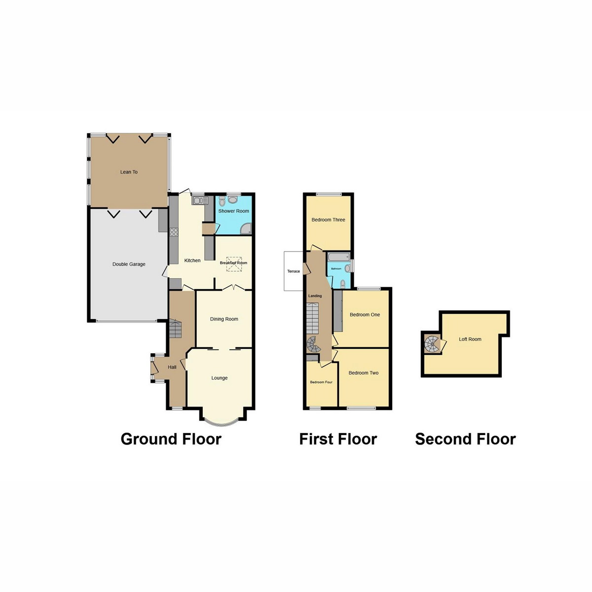 Floorplan 1 of Cumberland Avenue, Southend-on-sea, SS2
