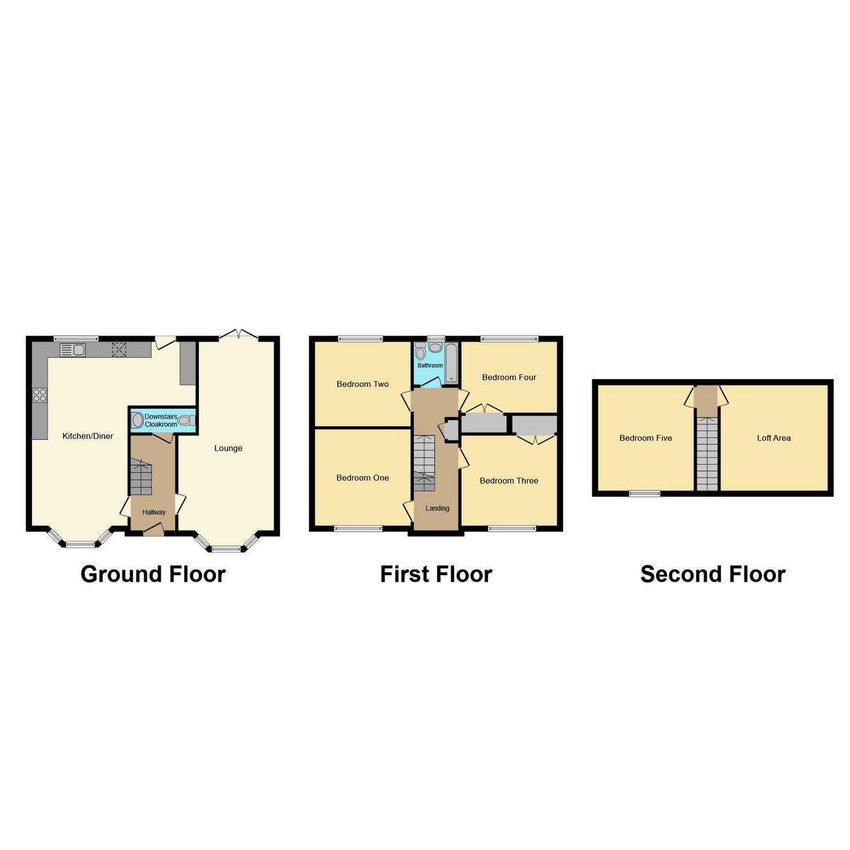 Floorplan 1 of Fairview Drive, Westcliff-on-sea, SS0