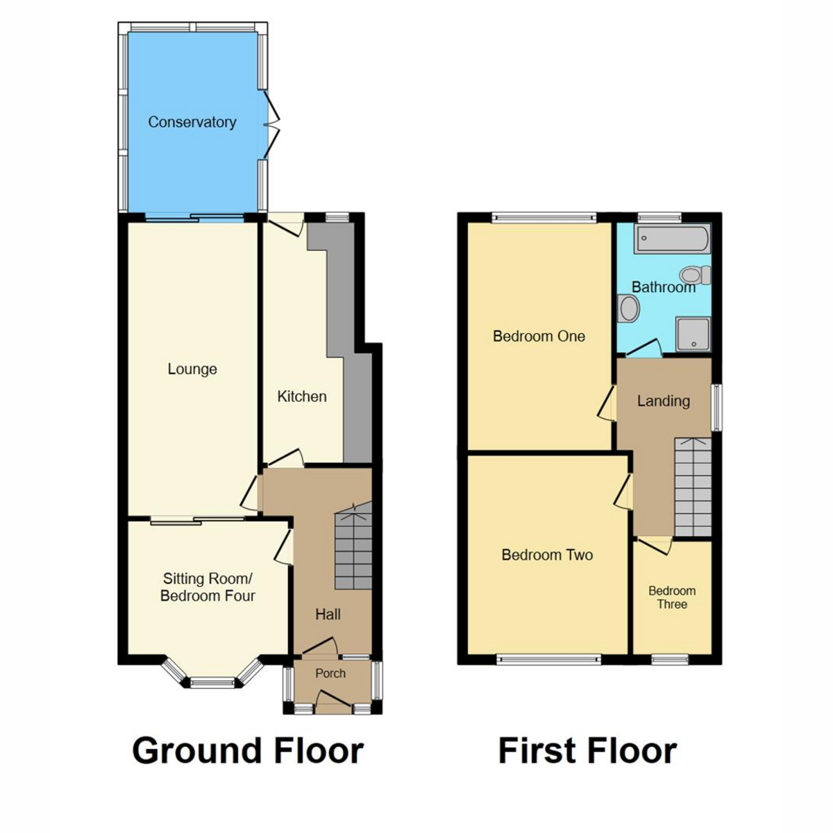 Floorplan 1 of Elm Road Shoeburyness, Southend-on-sea, SS3