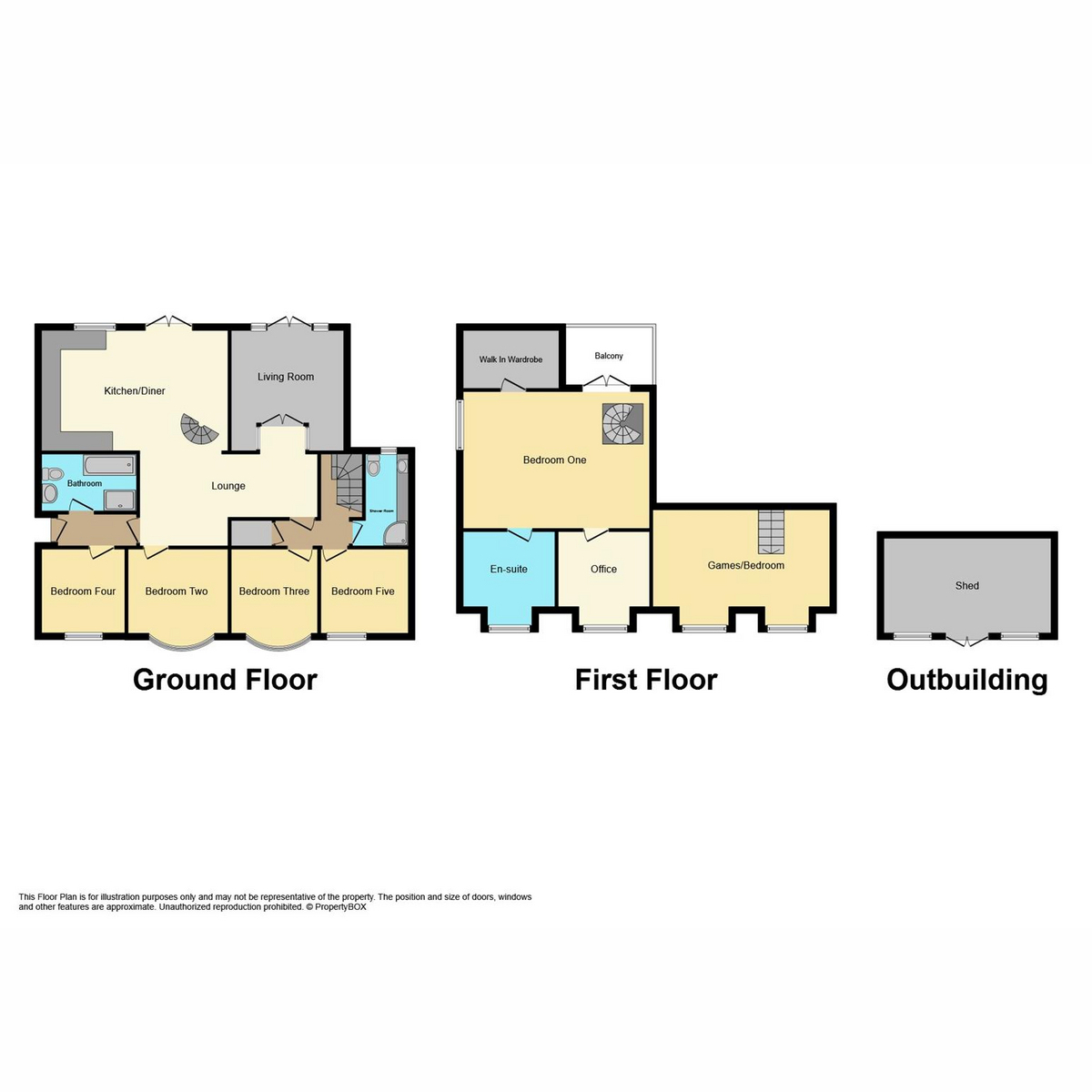 Floorplan 1 of Central Close, Hadleigh, SS7