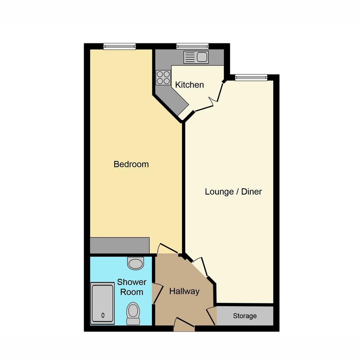 Floorplan 1 of Church Road, Hadleigh, SS7