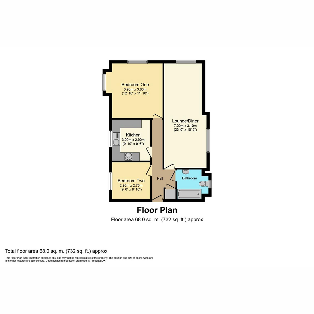 Floorplan 1 of Rayleigh Road, Benfleet, SS7