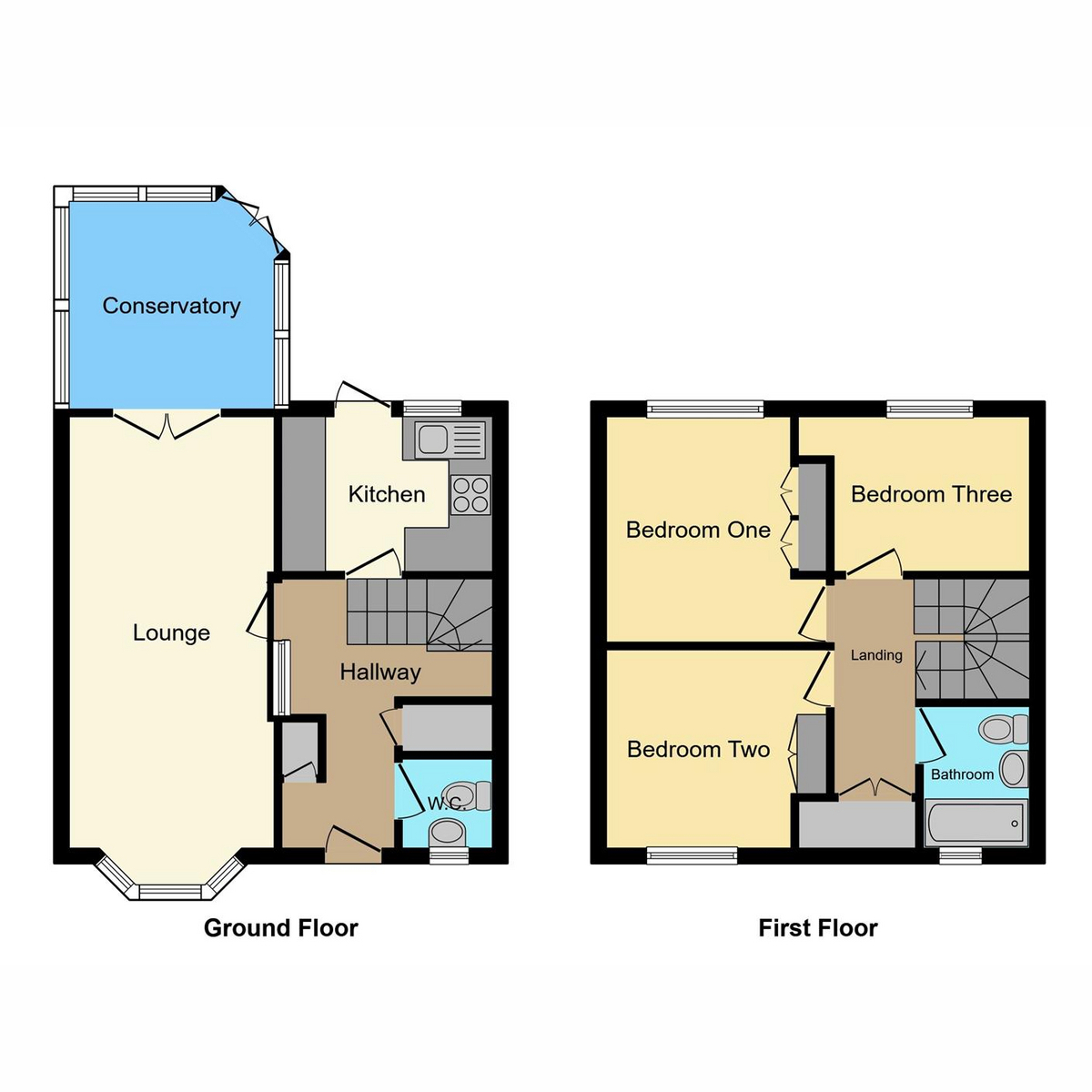 Floorplan 1 of Brooklyn Drive, Rayleigh, SS6