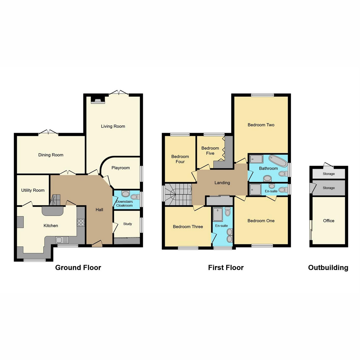 Floorplan 1 of Helena Road, Rayleigh, SS6