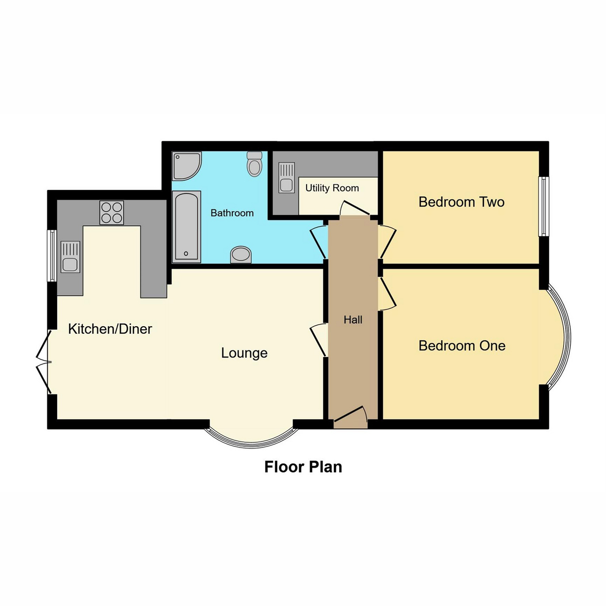 Floorplan 1 of Oak Road North, Benfleet, SS7