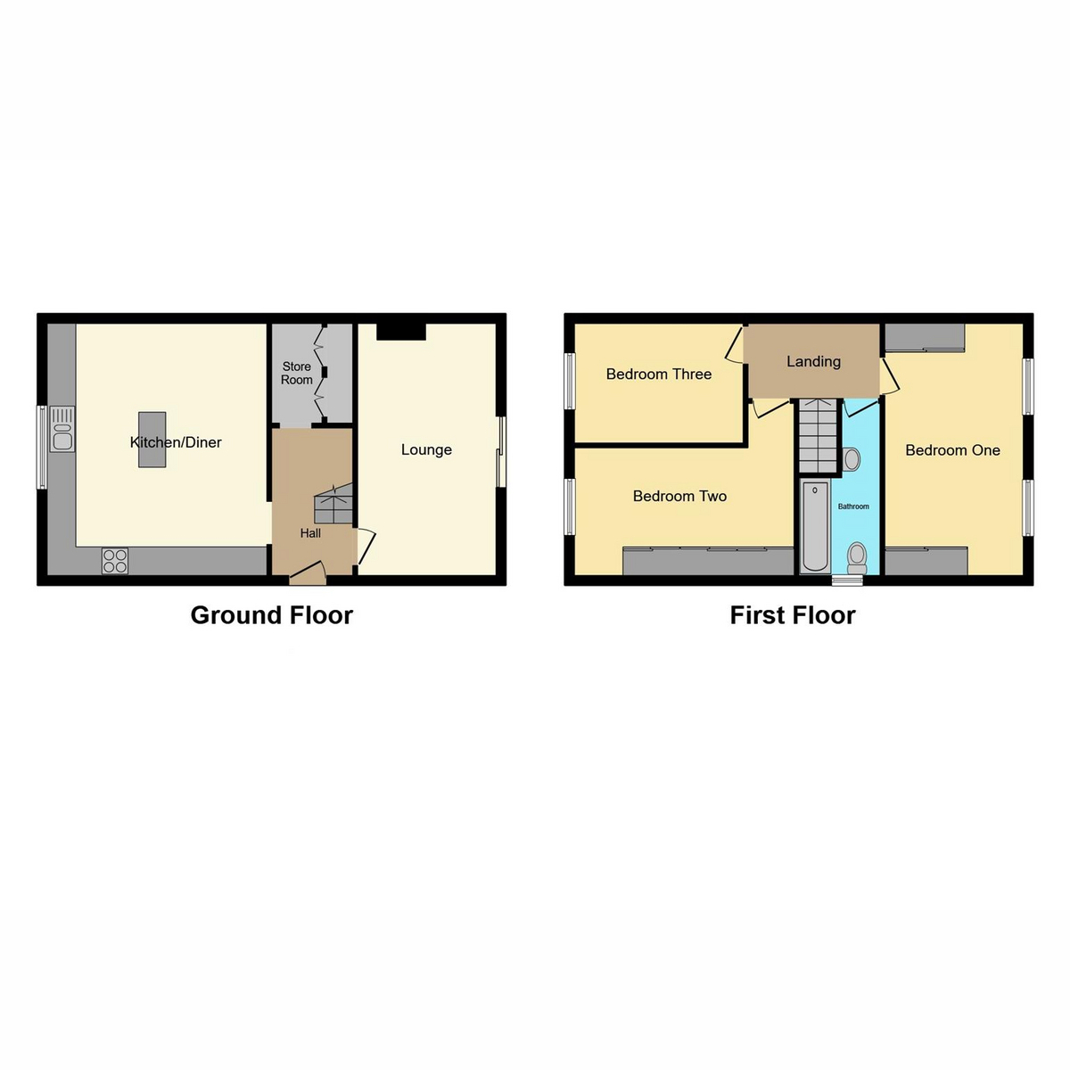Floorplan 1 of Hawthorn Way, Rayleigh, SS6