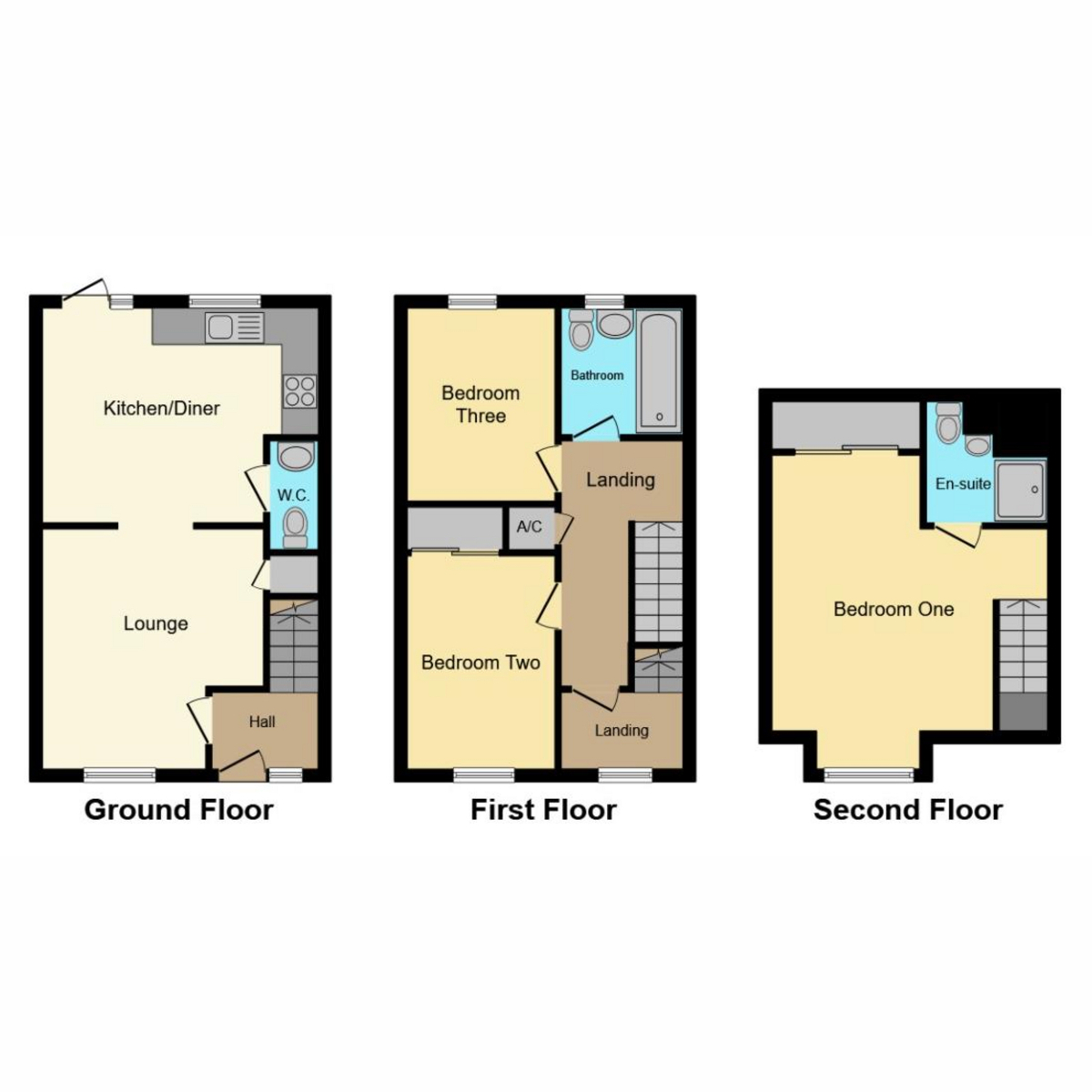 Floorplan 1 of Montgomery Drive, Basildon, SS14