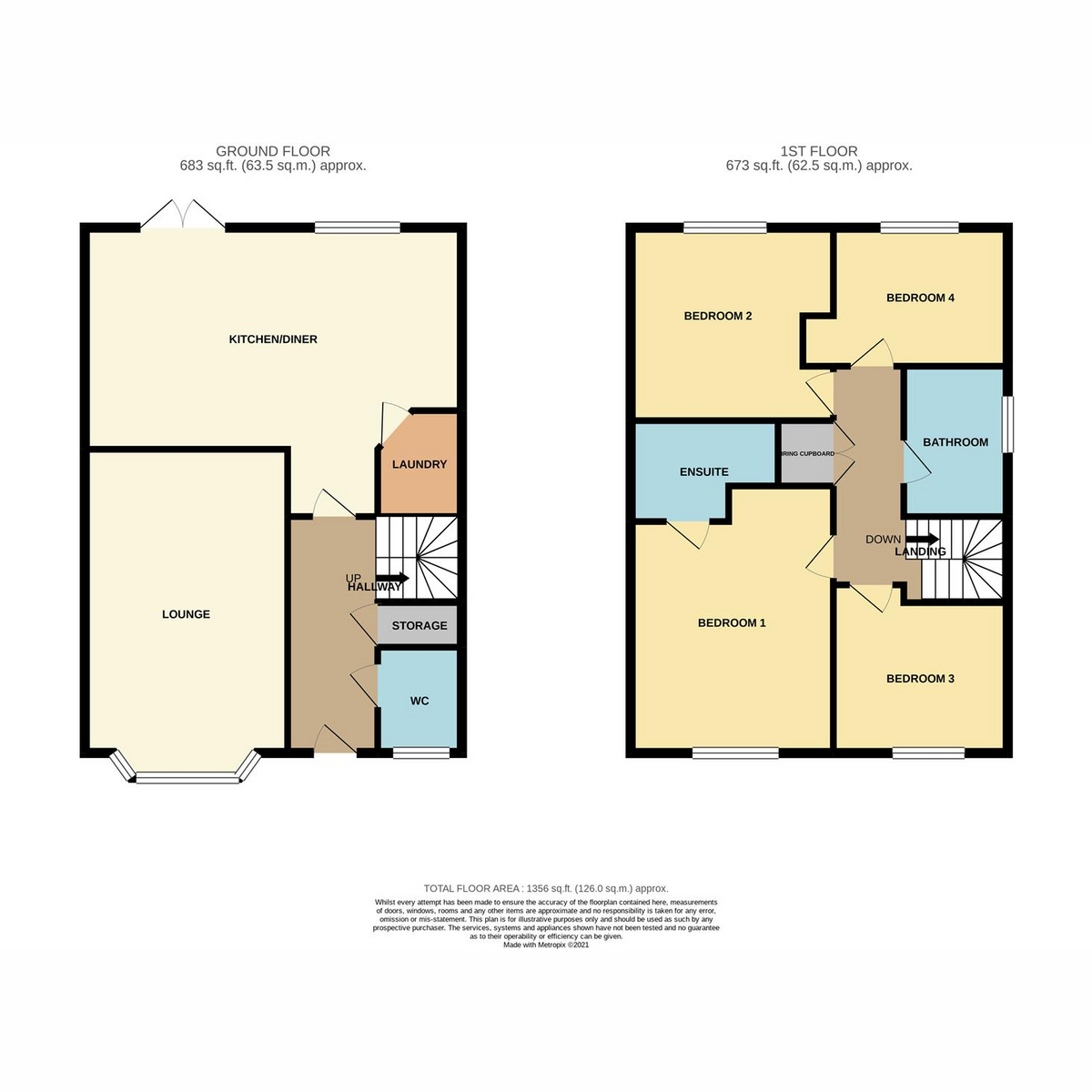 Floorplan 1 of The Oaks, Benfleet, SS7