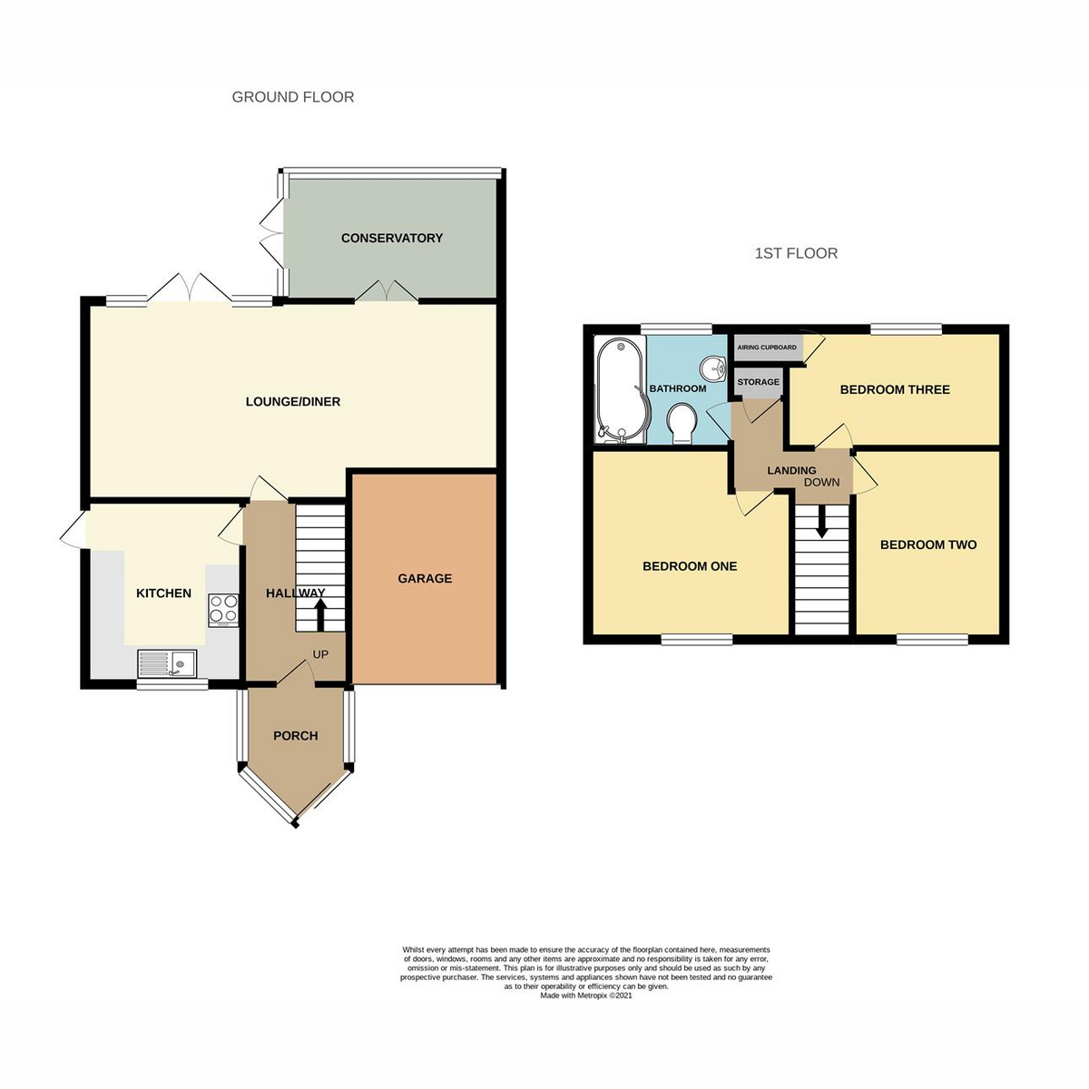 Floorplan 1 of The Larches, Benfleet, SS7