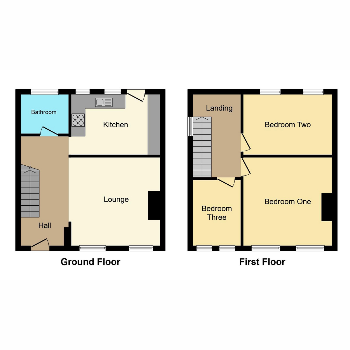 Floorplan 1 of Carlton Avenue, Westcliff-on-sea, SS0
