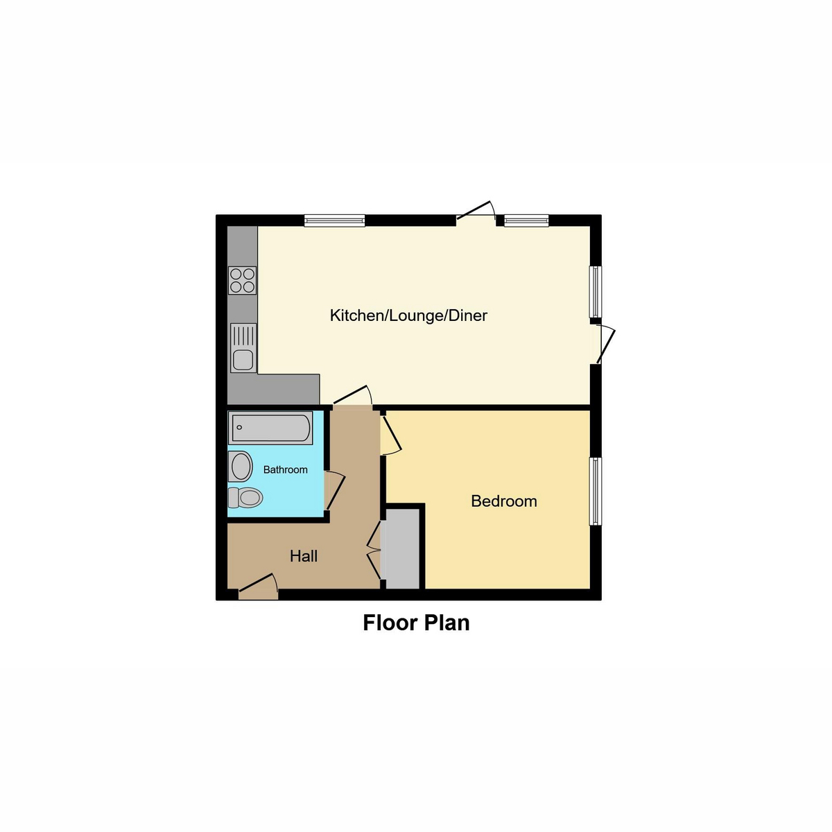 Floorplan 1 of Cole Avenue, Southend-on-sea, SS2