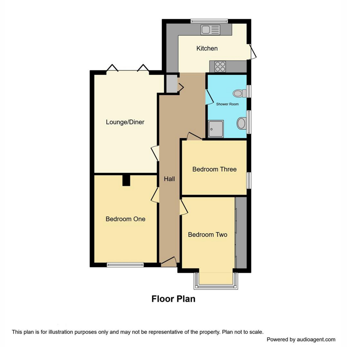 Floorplan 1 of Watson Close, Shoeburyness Southend-on-sea, SS3