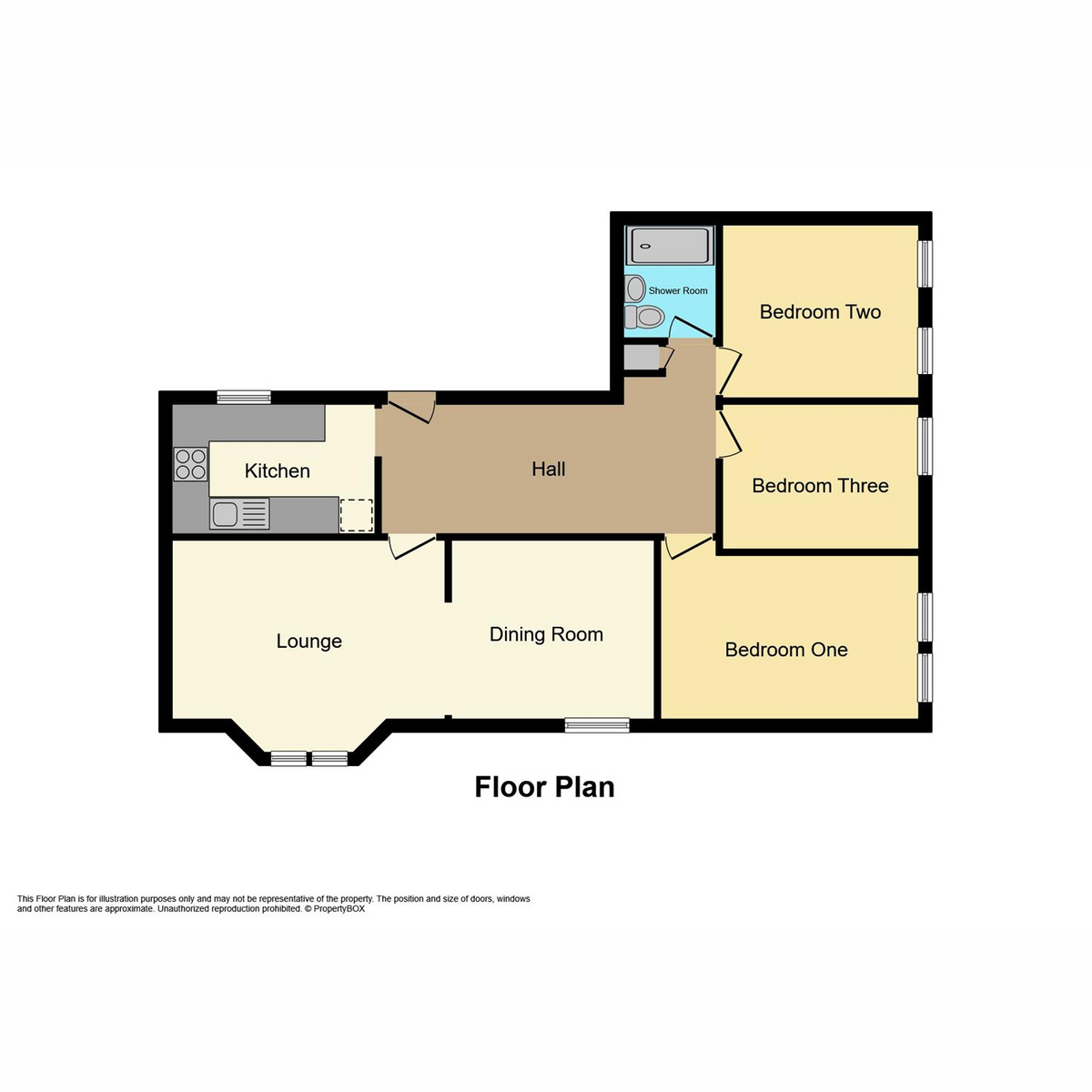 Floorplan 1 of The Woodlands, Southend-On-Sea, SS3