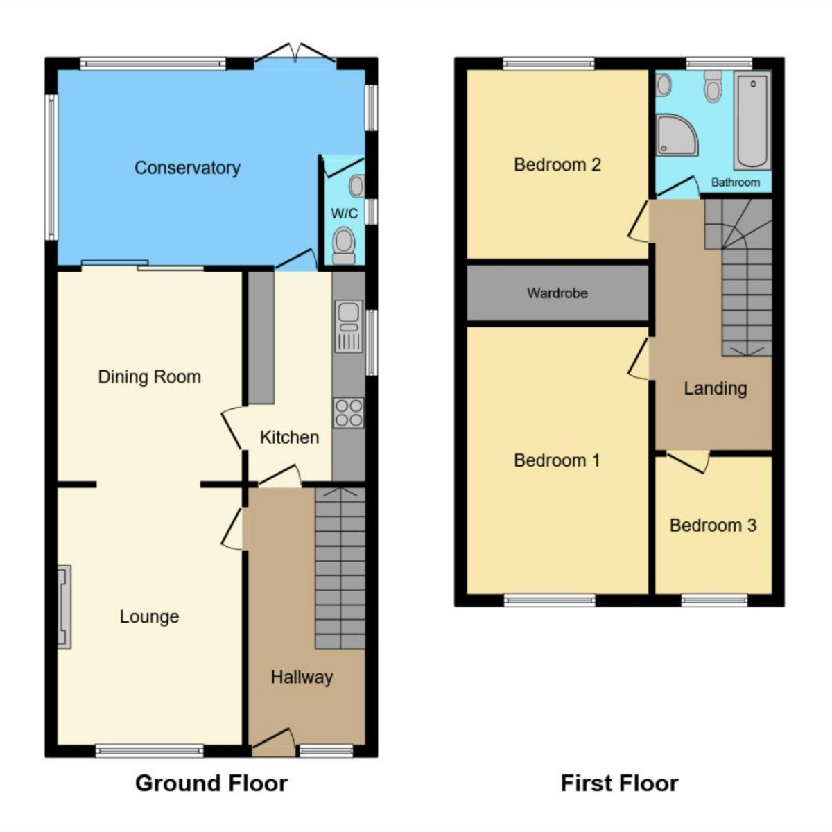 Floorplan 1 of Jackdaw Close, Shoeburyness Southend-on-sea, SS3