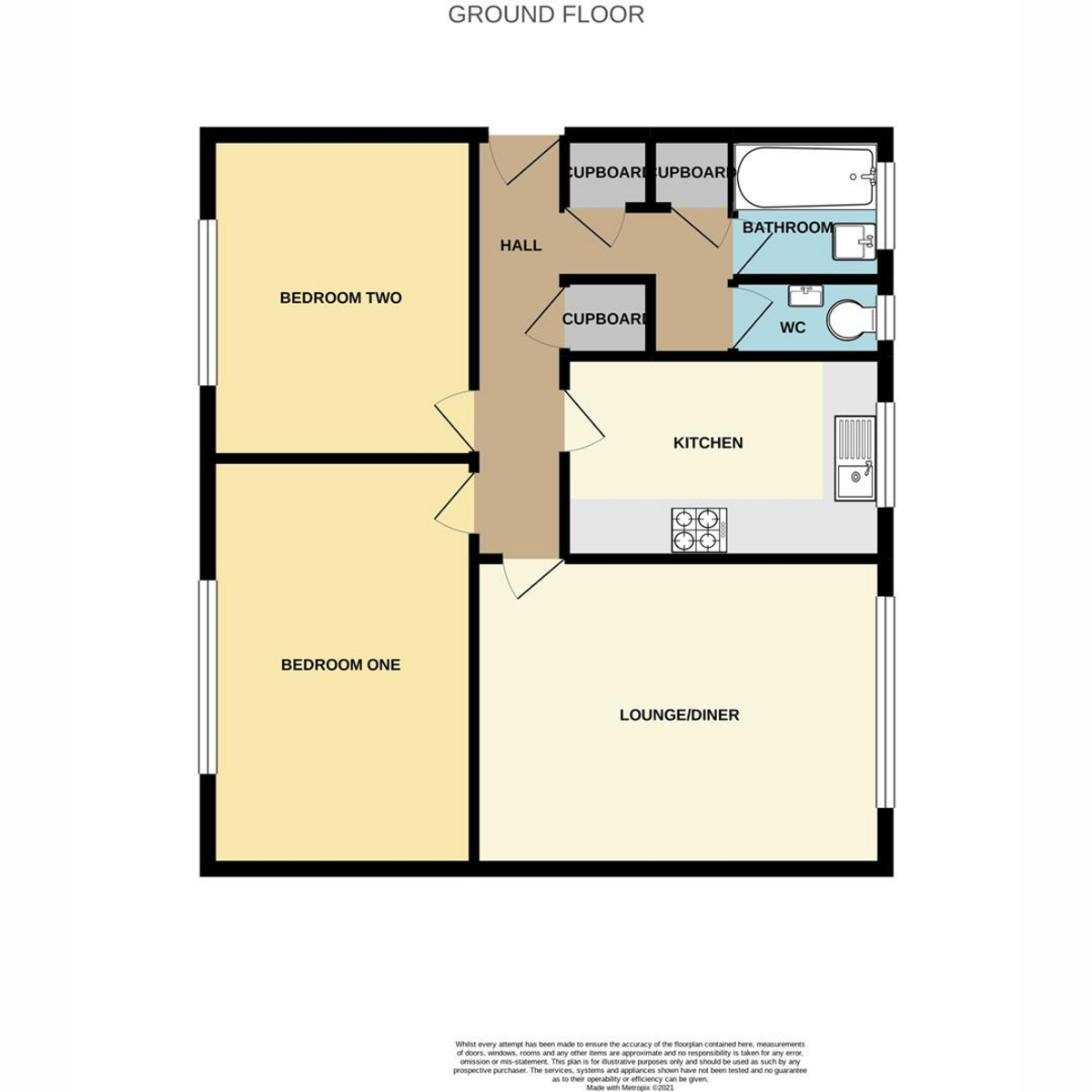 Floorplan 1 of Castle Lane, Benfleet, SS7