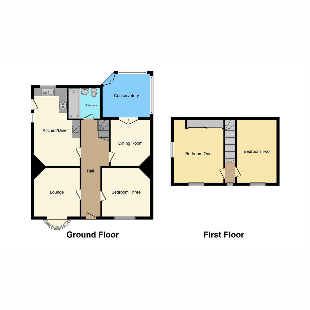 Floorplan 1 of Beech Road, Benfleet, SS7