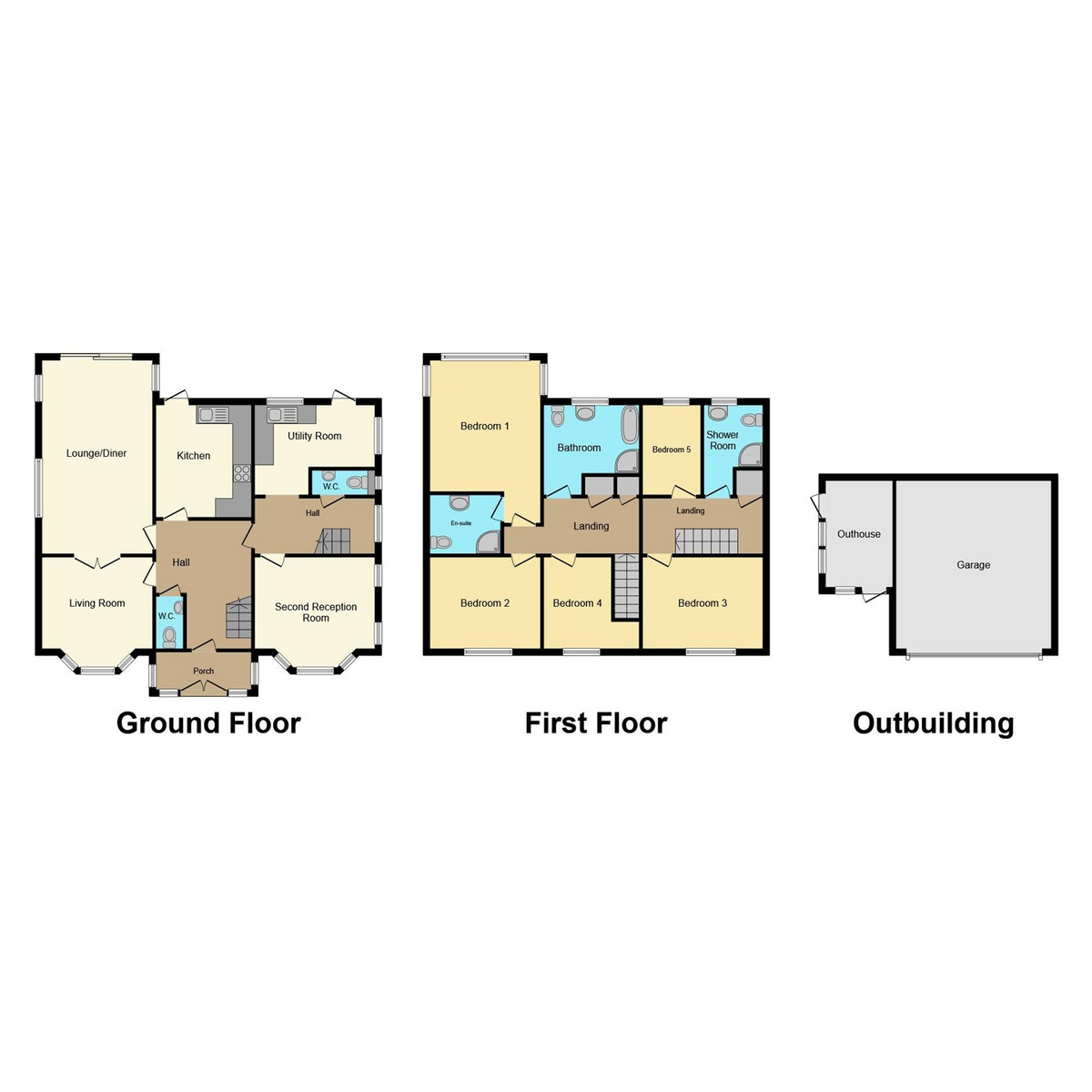 Floorplan 1 of Wensley Road, Benfleet, SS7