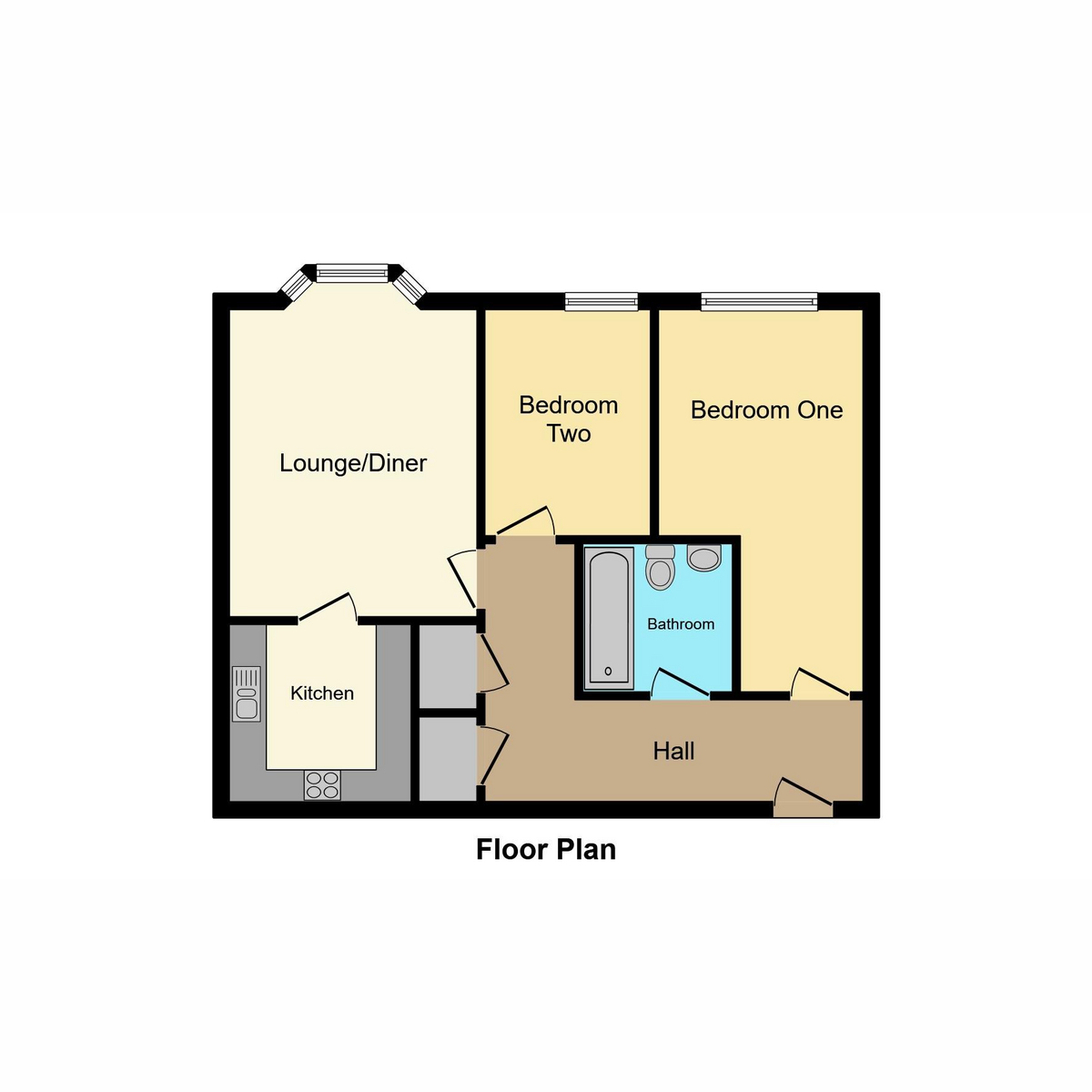 Floorplan 1 of Wayletts, Leigh-On-Sea, SS9