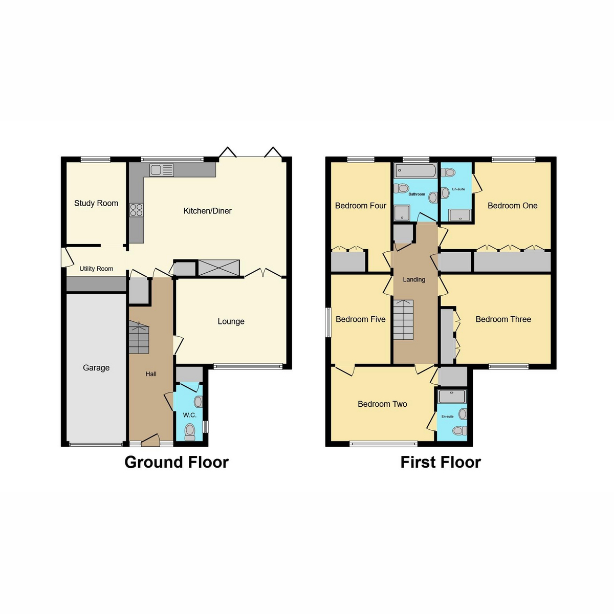 Floorplan 1 of Woodpond Avenue, Hockley, SS5
