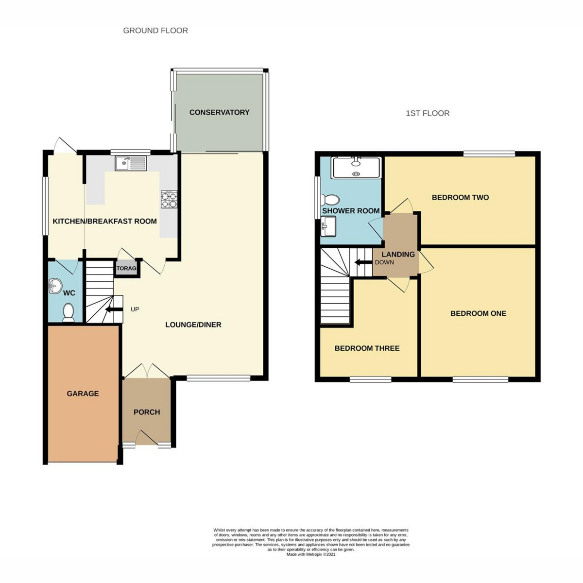 Floorplan 1 of Derwent Avenue, Rayleigh, SS6