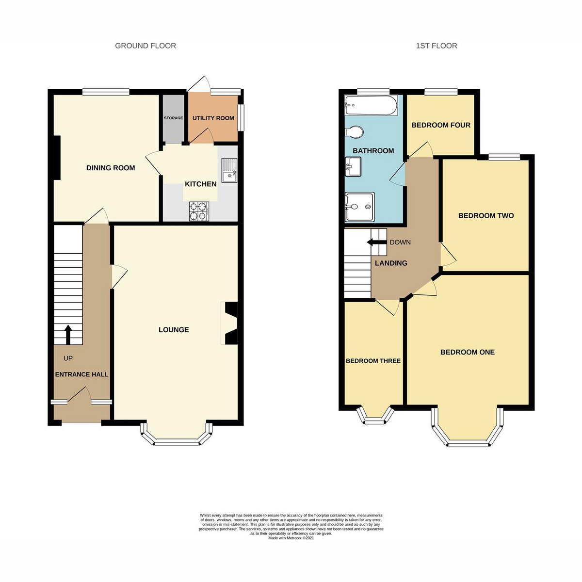 Floorplan 1 of Portland Avenue, Southend-on-sea, SS1