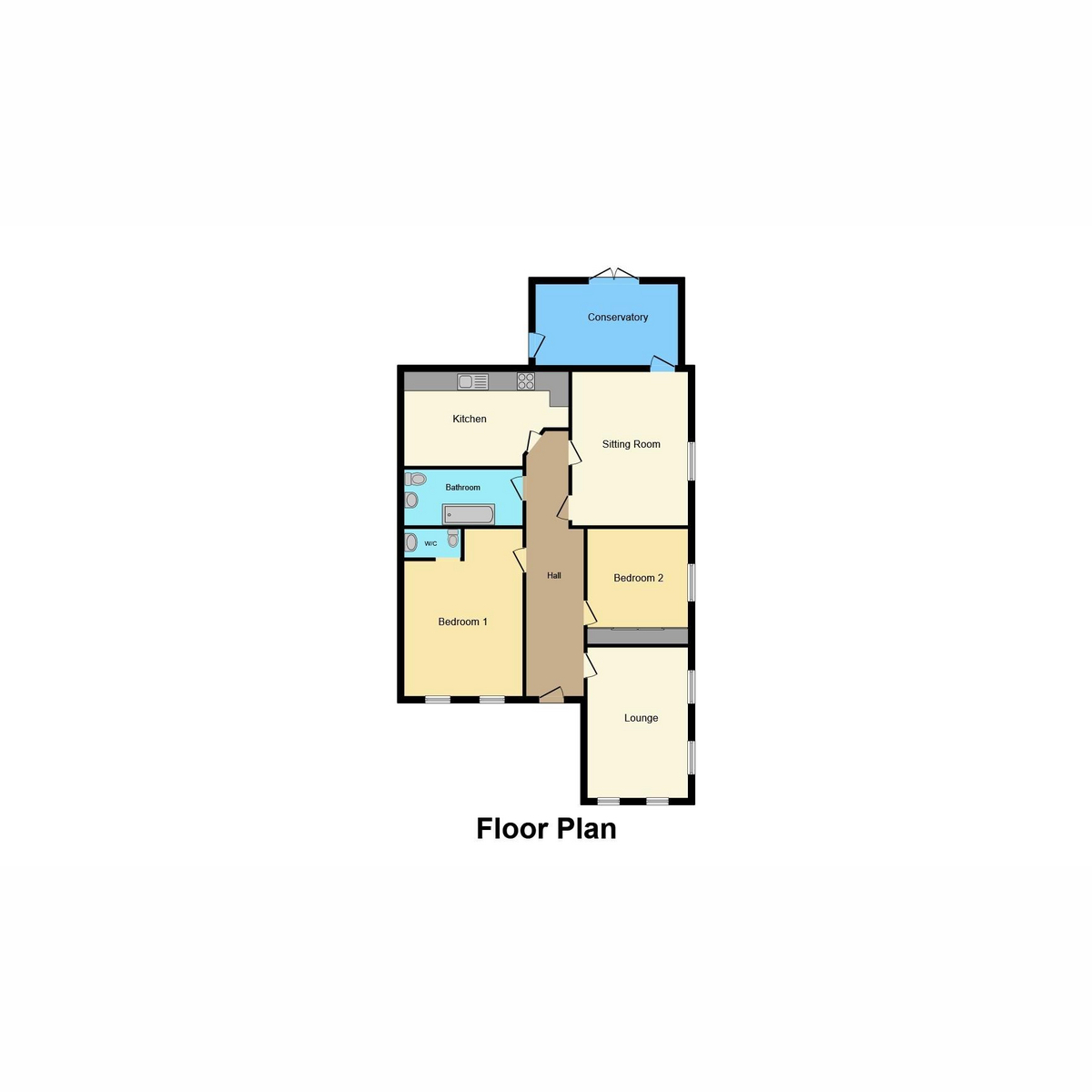 Floorplan 1 of Midhurst Avenue, Westcliff-on-sea, SS0