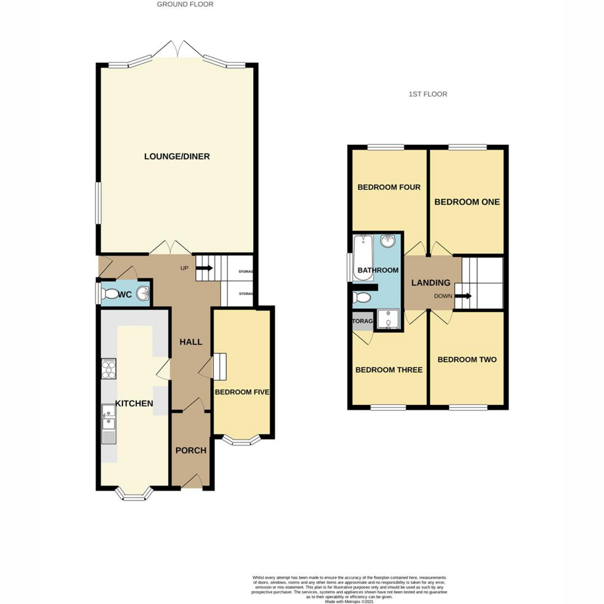 Floorplan 1 of Hazlemere Road, Benfleet, SS7