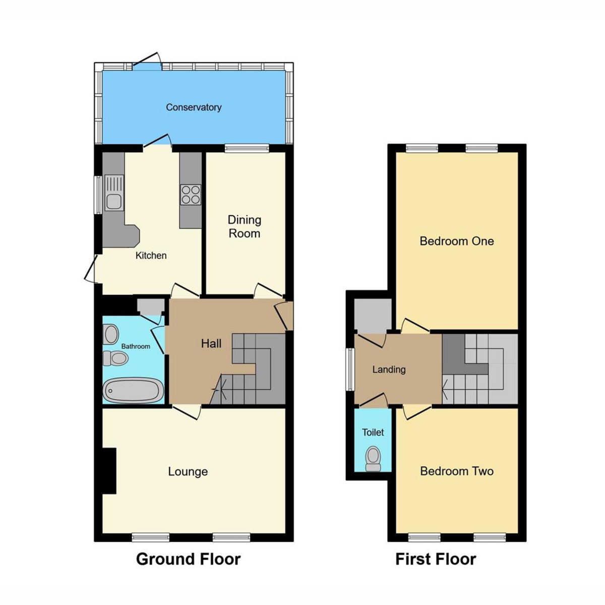 Floorplan 1 of Oakfield Road, Benfleet, SS7