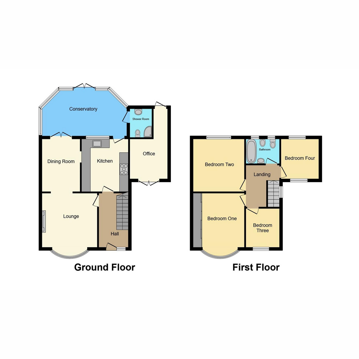 Floorplan 1 of Woodside, Leigh-on-sea, SS9