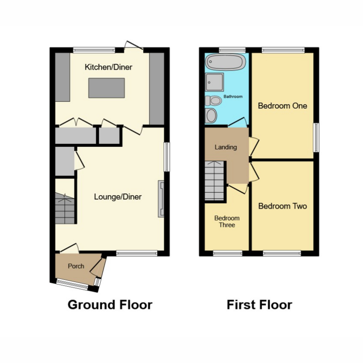 Floorplan 1 of Uplands Close, Benfleet, SS7