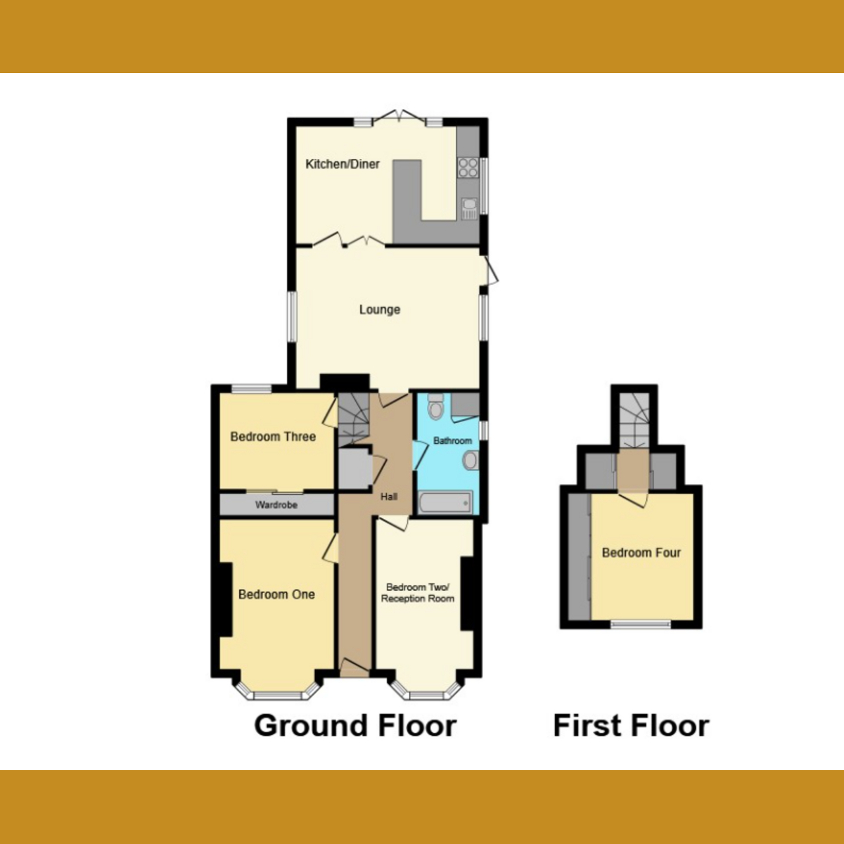 Floorplan 1 of Cumberland Avenue, Southend-on-sea, SS2