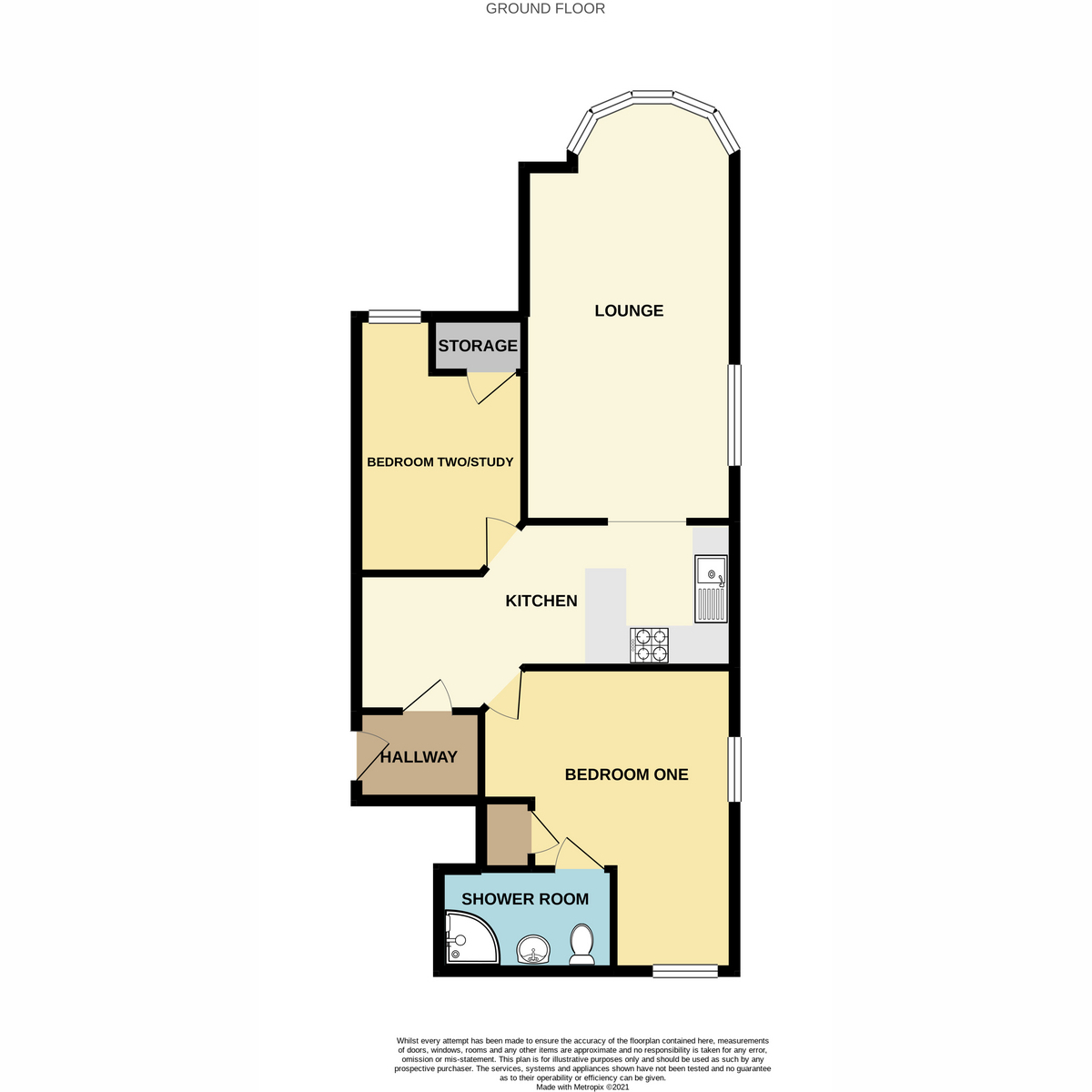 Floorplan 1 of The Leas, Westcliff-on-sea, SS0