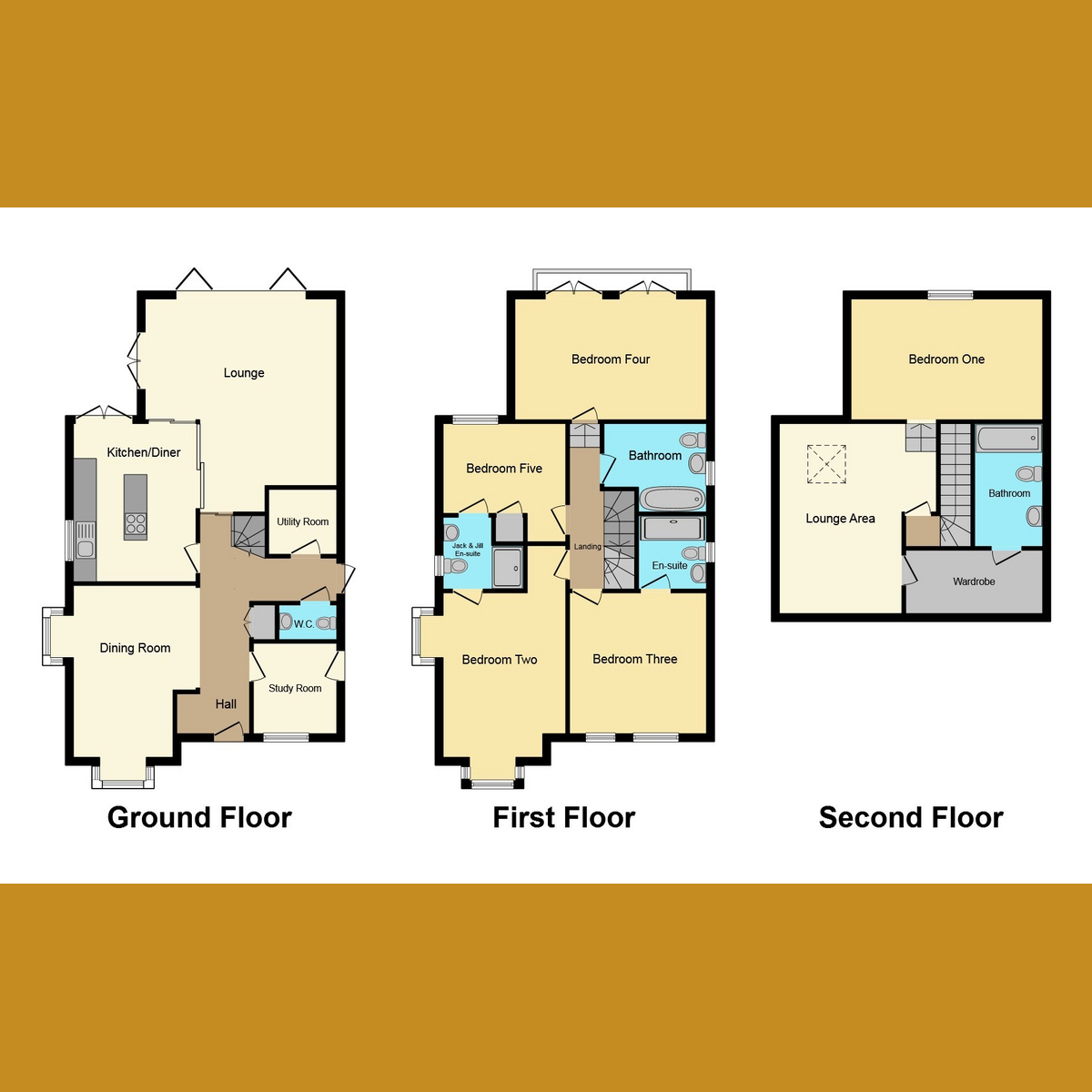 Floorplan 1 of Hobleythick Lane, Westcliff-on-sea, SS0
