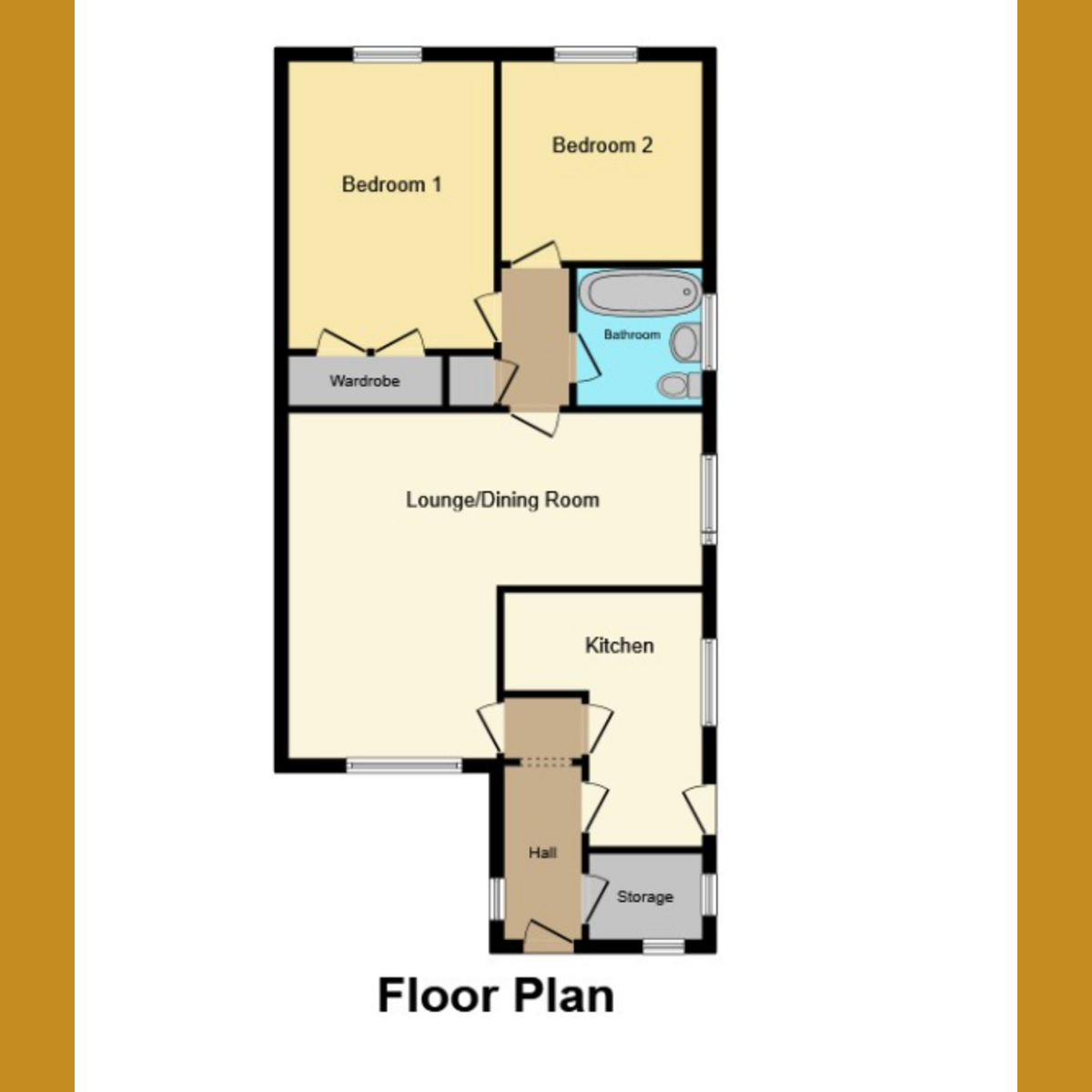 Floorplan 1 of Essex Way, Benfleet, SS7