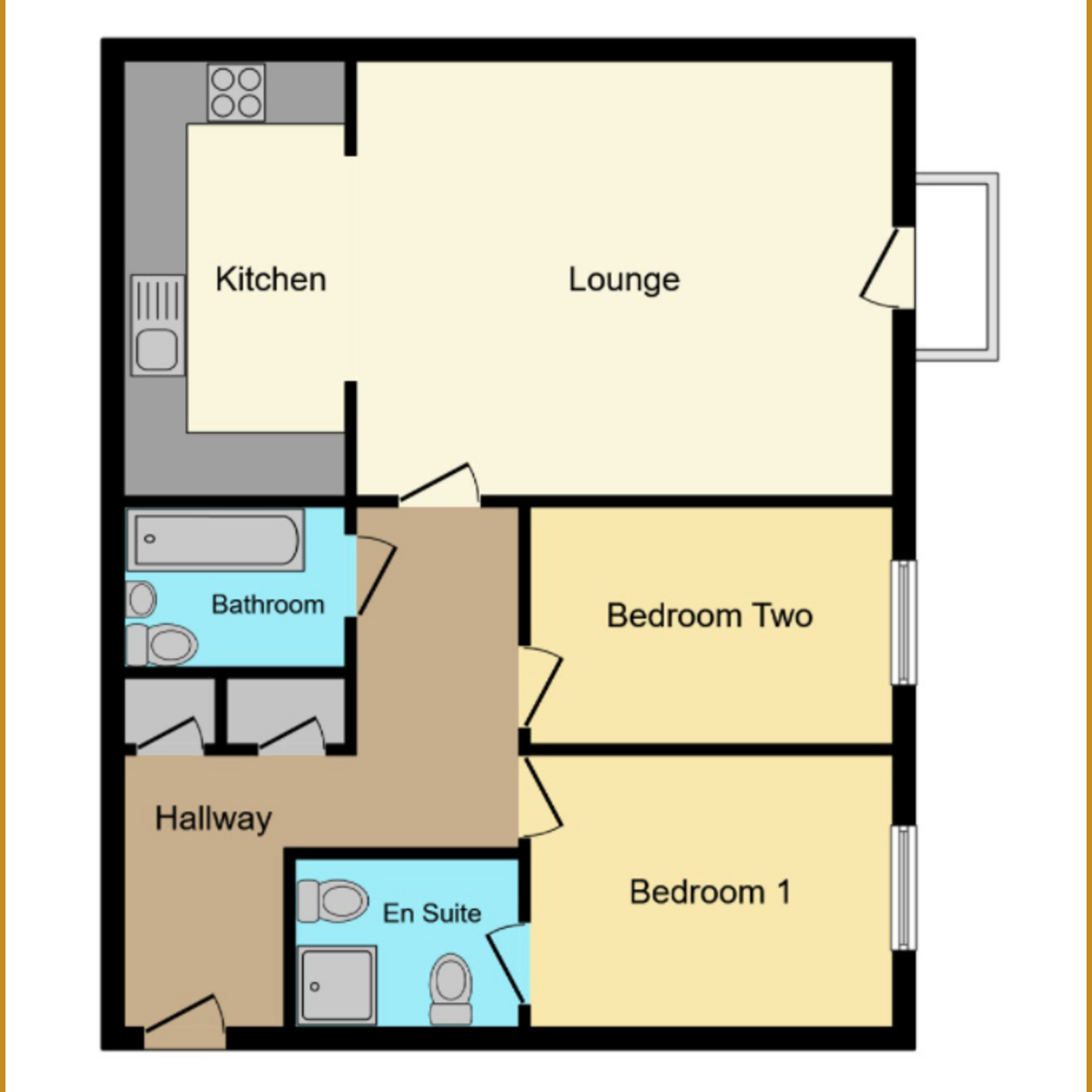 Floorplan 1 of Zeus Road, Southend-on-sea, SS2