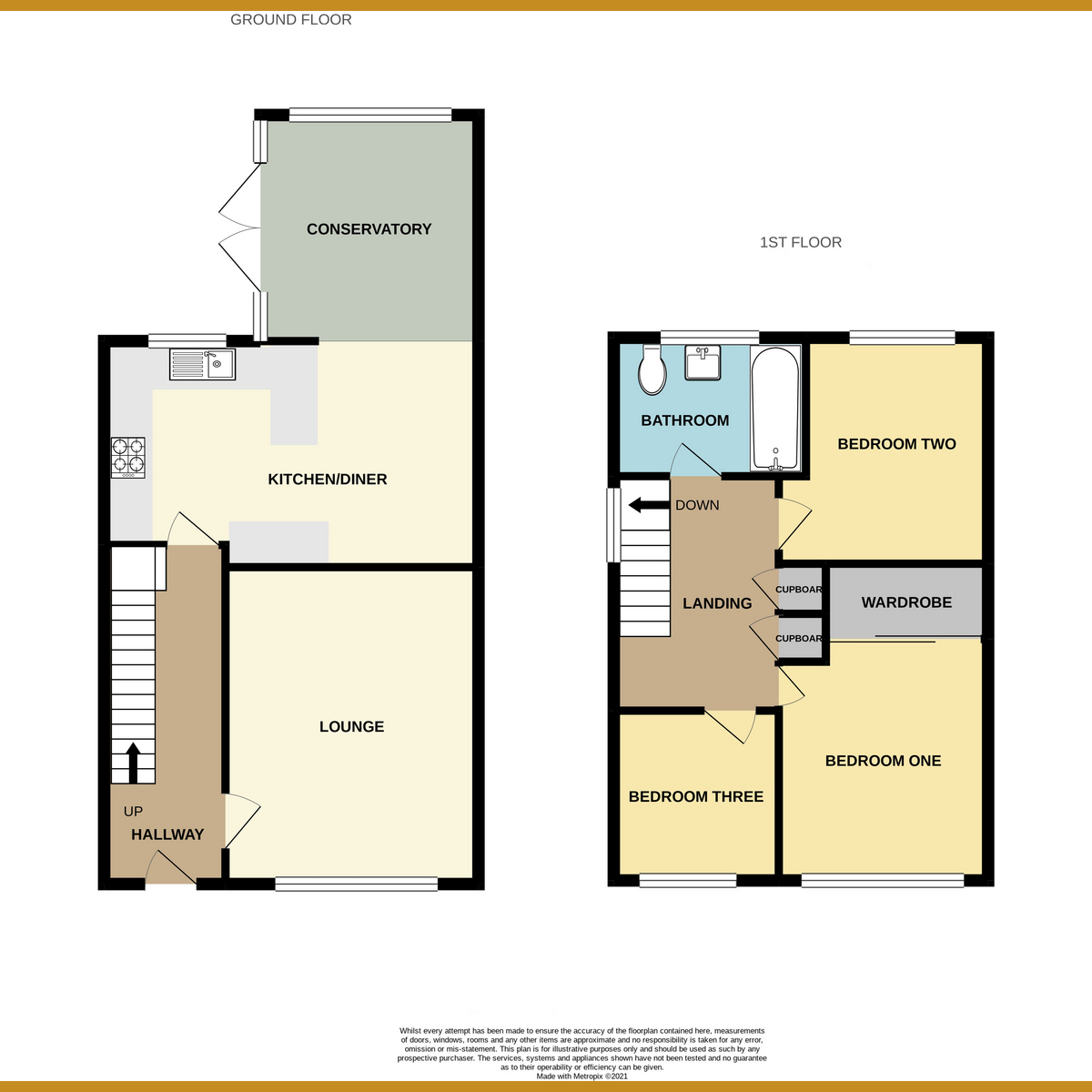 Floorplan 1 of Woodside Avenue, Benfleet, SS7