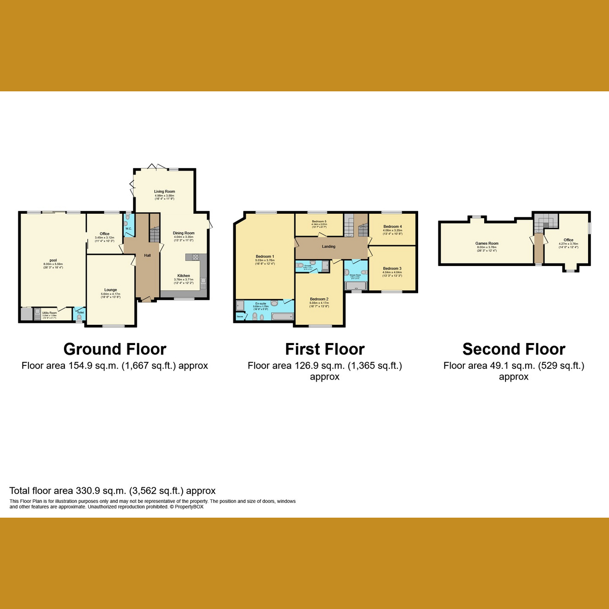 Floorplan 1 of Kent Green Close, Hockley, SS5