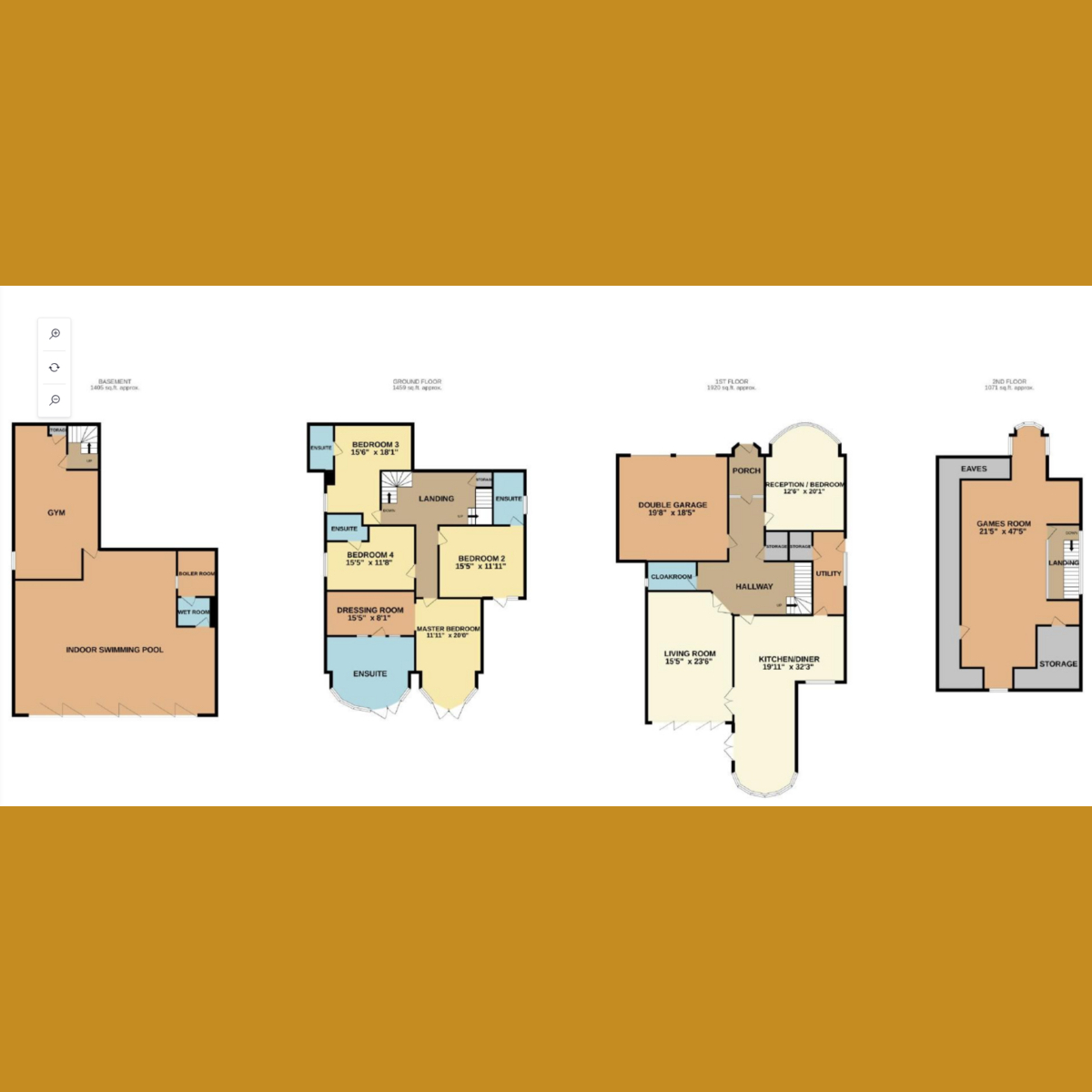 Floorplan 1 of Westview Drive, Rayleigh, SS6