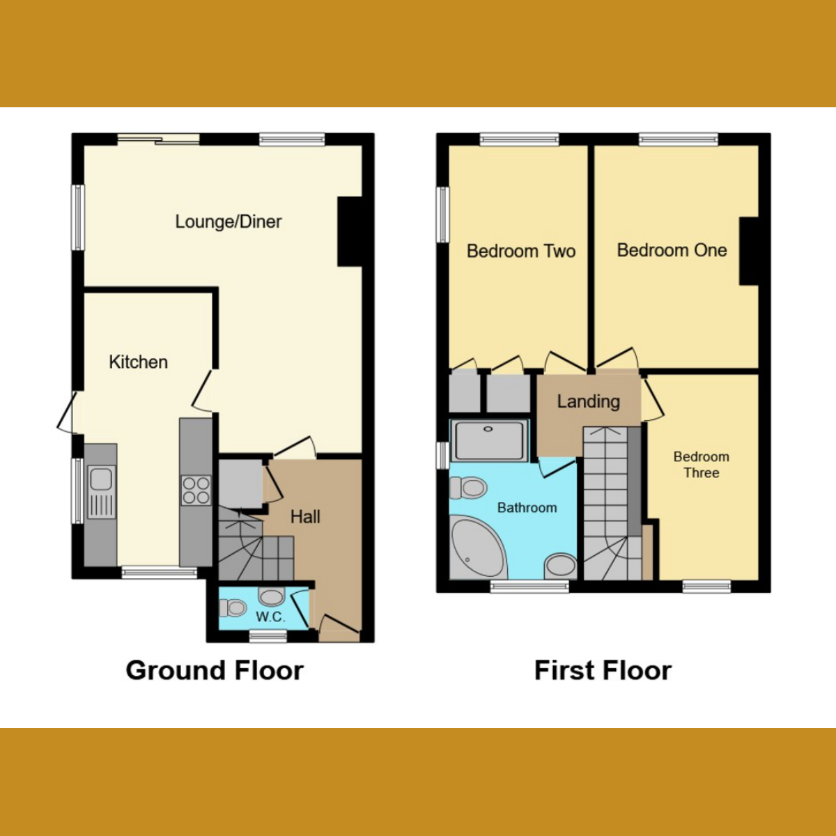 Floorplan 1 of Borrowdale Close, Benfleet, SS7