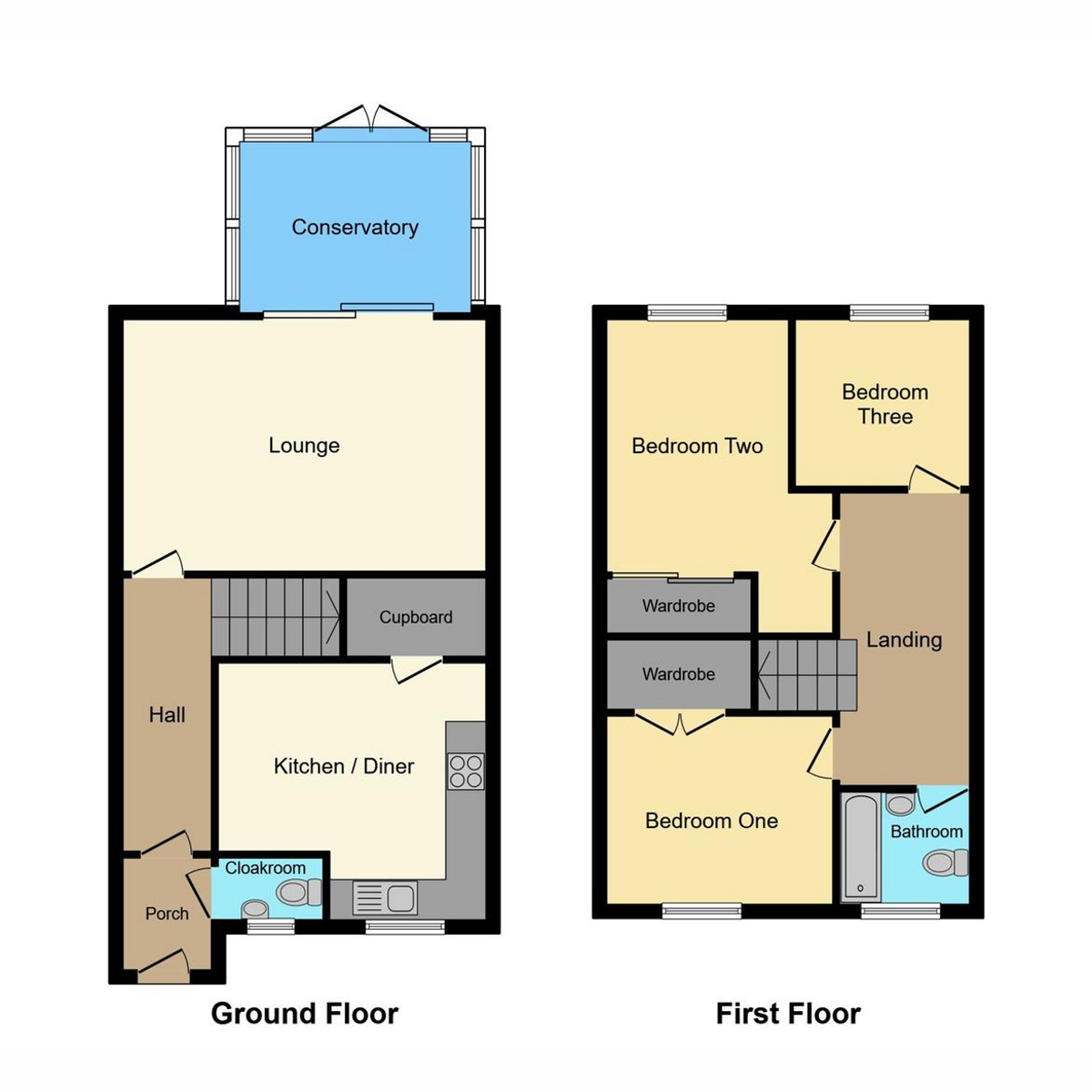 Floorplan 1 of Curling Tye, Basildon, SS14