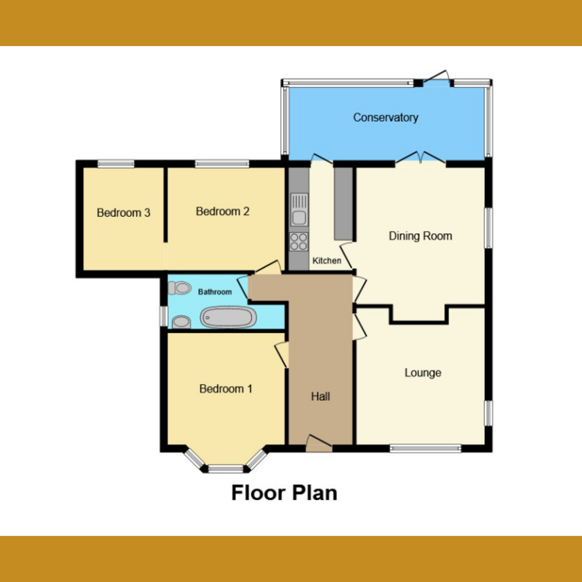 Floorplan 1 of Belfairs Drive, Leigh-on-sea, SS9